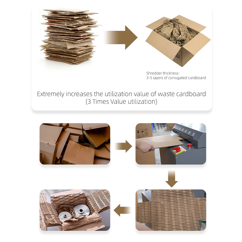 Industrial Cardboard Crusher High Speed 4
