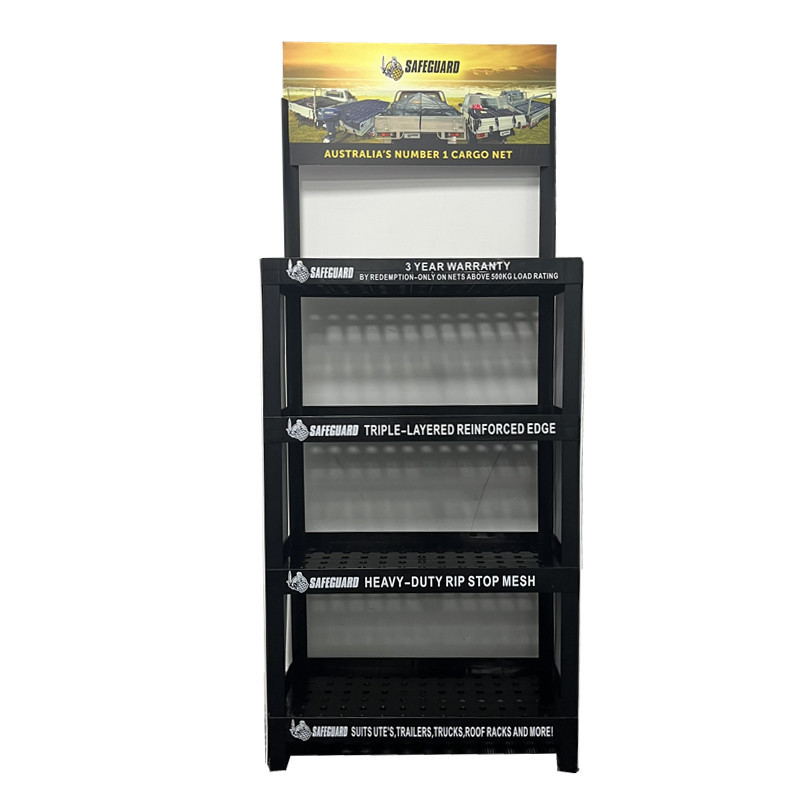 Foldable 4-Tier Eco-Friendly Display Rack 2