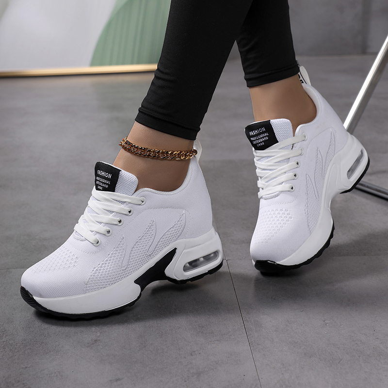 Women's Breathable Mesh Platform Sneakers 3