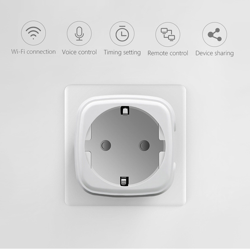 Matter Smart Home WLAN Steckdose EU 4