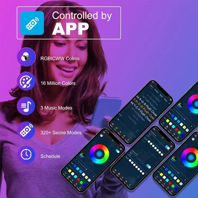 Desktop 360° ° RGB Computer Monitor Licht Bar 2
