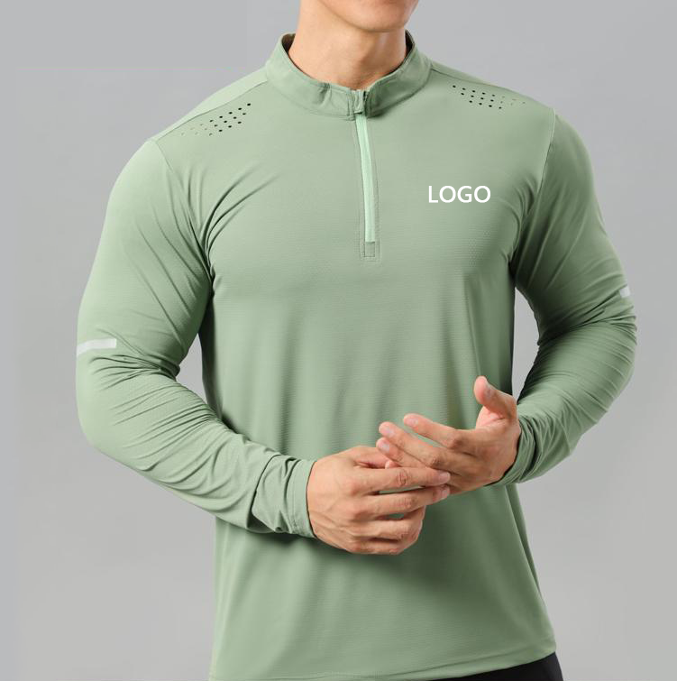 Herren Langarm Herbst Kompressionsshirt Running