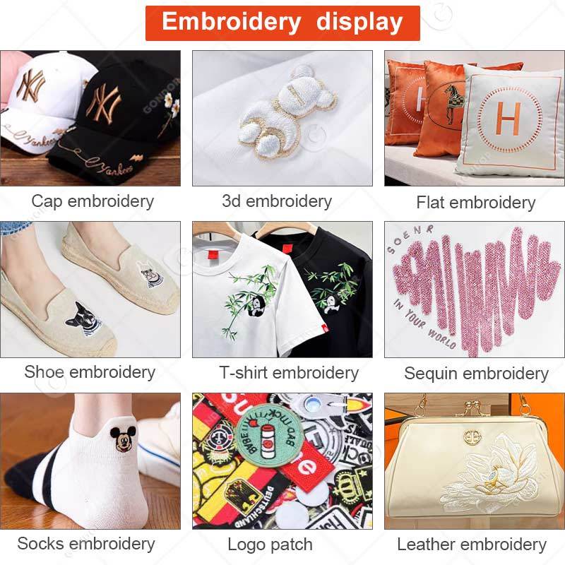 8-Head Commercial Embroidery Machine 4