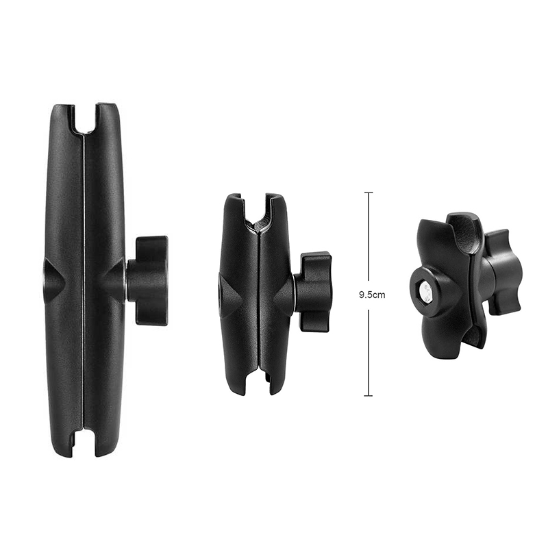 Aluminum Motorcycle Phone Mount with Ball Joint 2