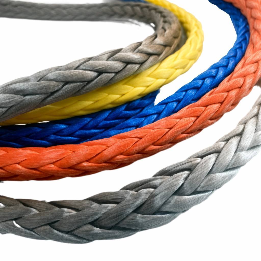 UHMWPE Rope 12 Strands High Strength Cord Corrosion 3