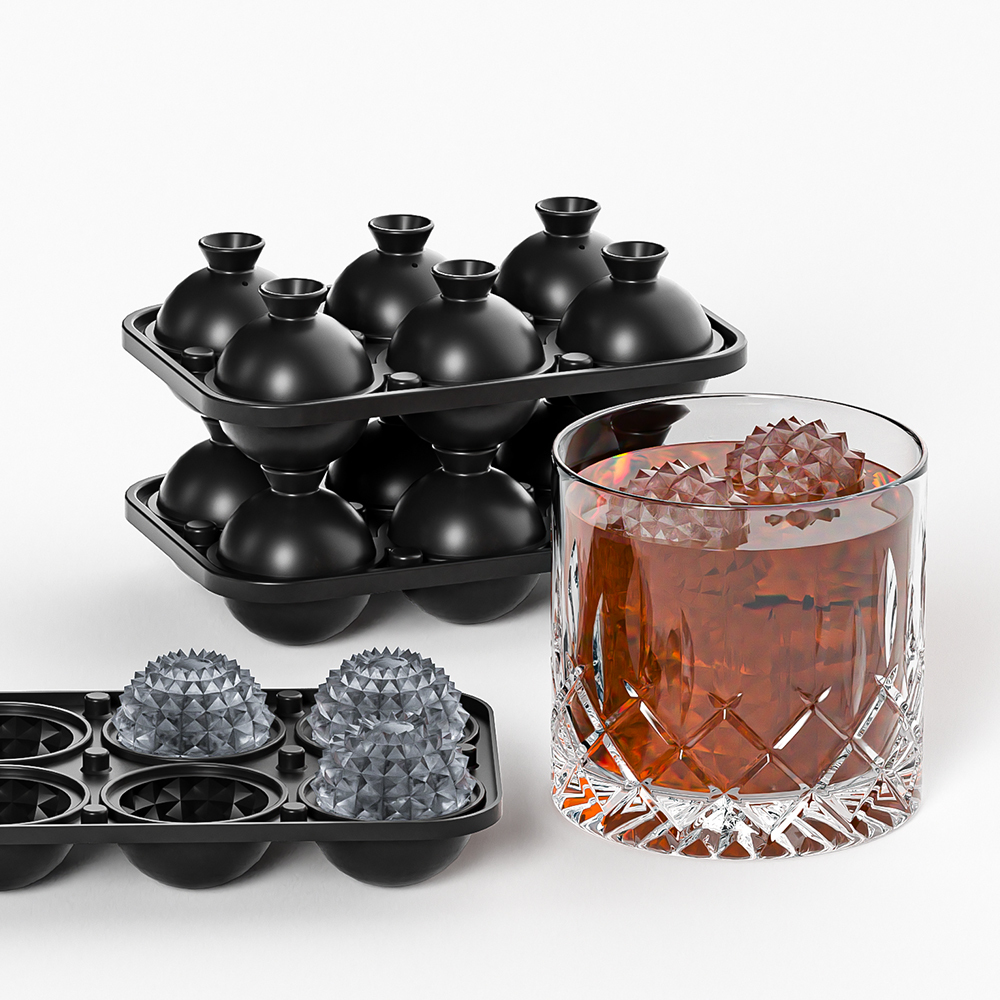 Arrivals Easy Release Silicone Ice Cube Tray BPA 4