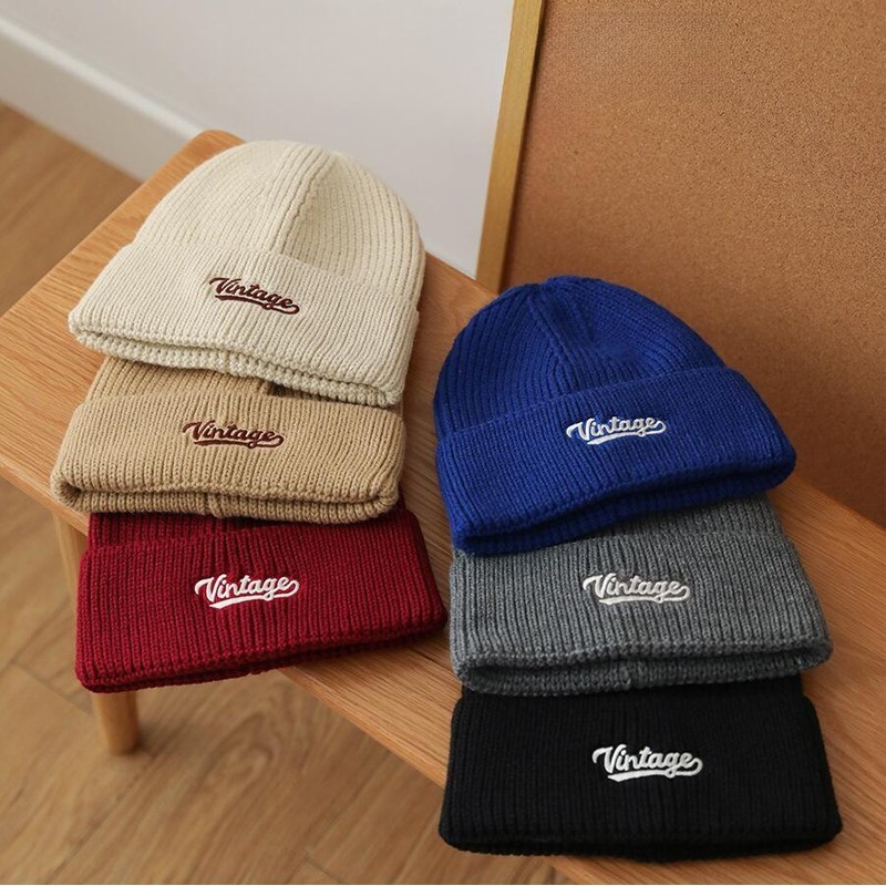 30% Merino Wool Beanie Thick 160g Thermal Beenies