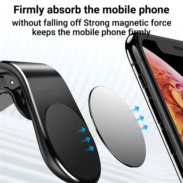 360° Rotating Magnetic Car Vent Phone Holder 2