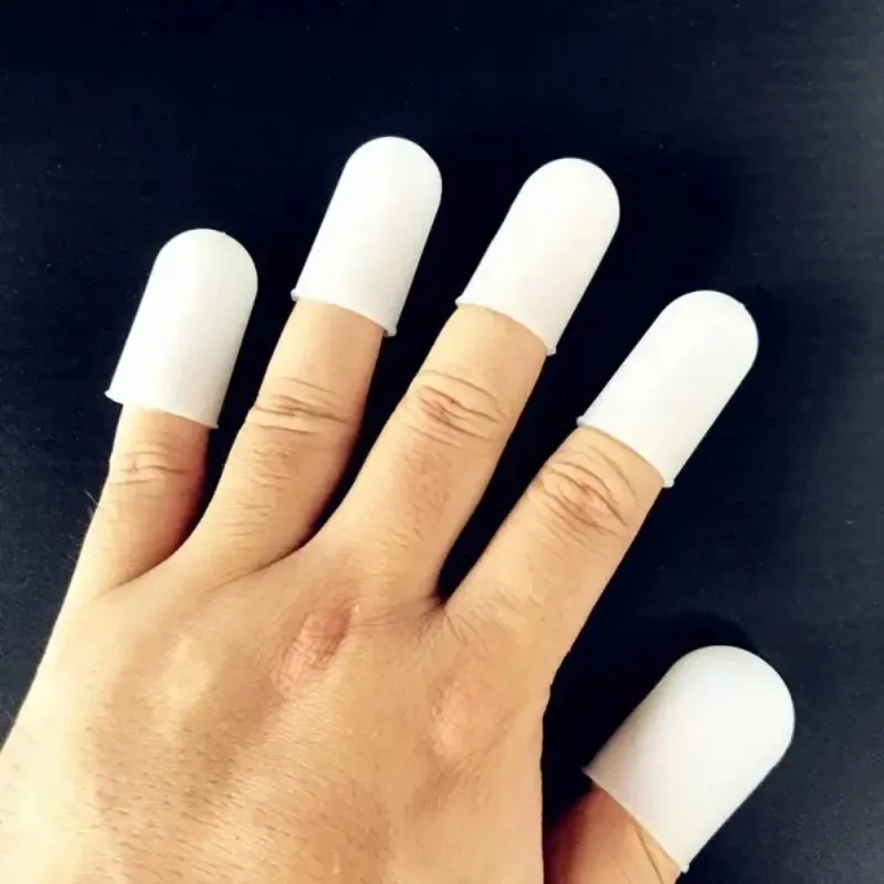 Heat-Resistant Silicone Finger Protector Caps 2