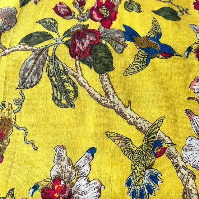 Printed Linen-Cotton Fabric 2