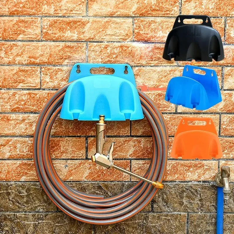 Wall-Mounted Plastic Garden Hose Holder 4