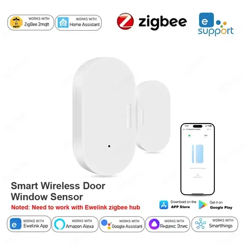 Smart Door Window Sensor with Burglar Alarm