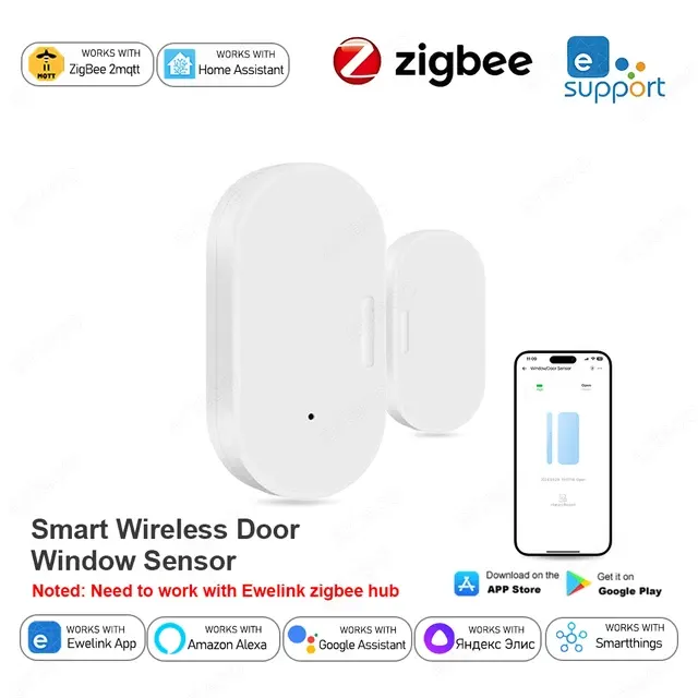 Smart Door Window Sensor with Burglar Alarm 1