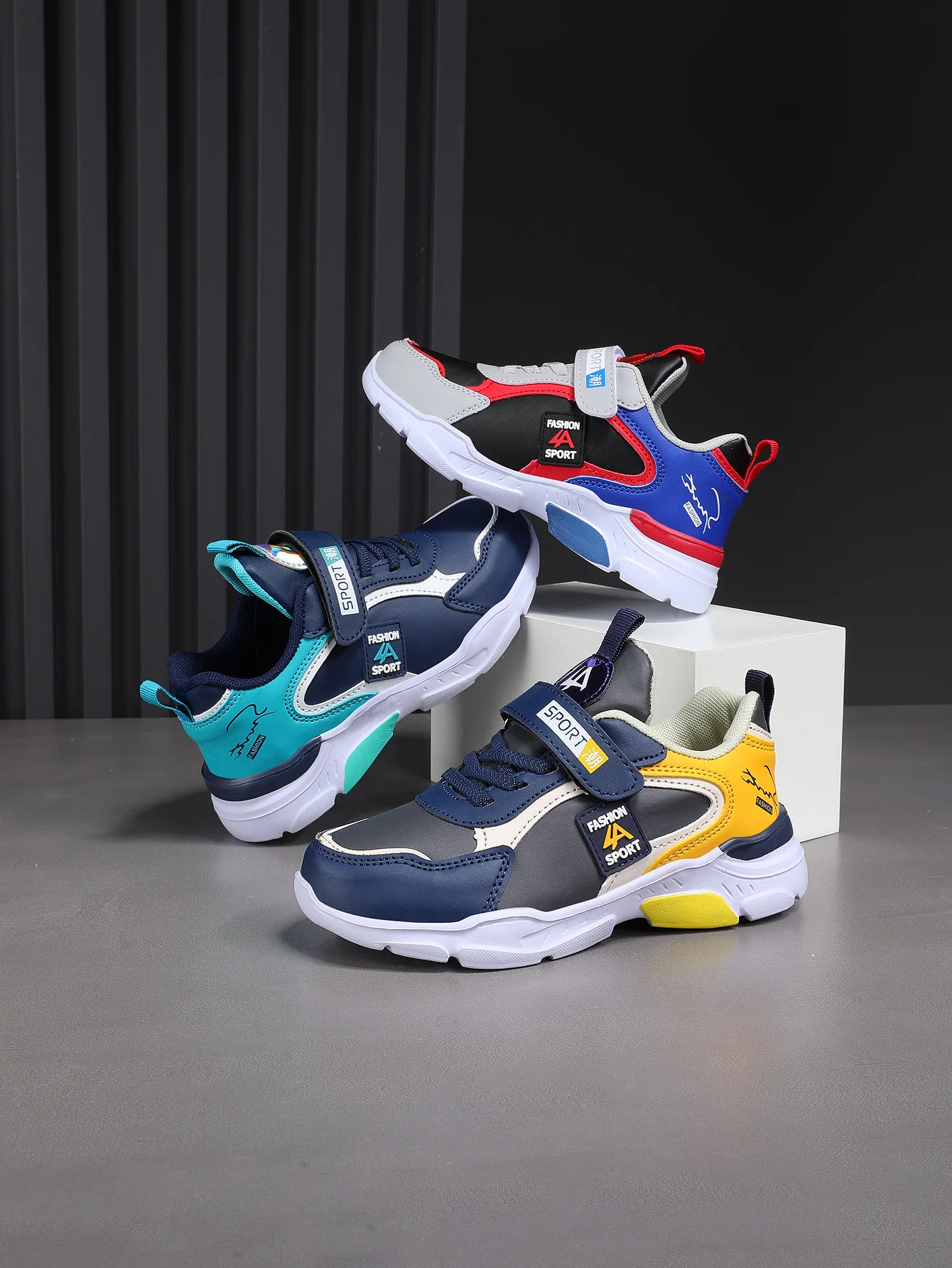 Herbst- und Winterschuhe für Kinder Sportschuhe Jungen mit 4