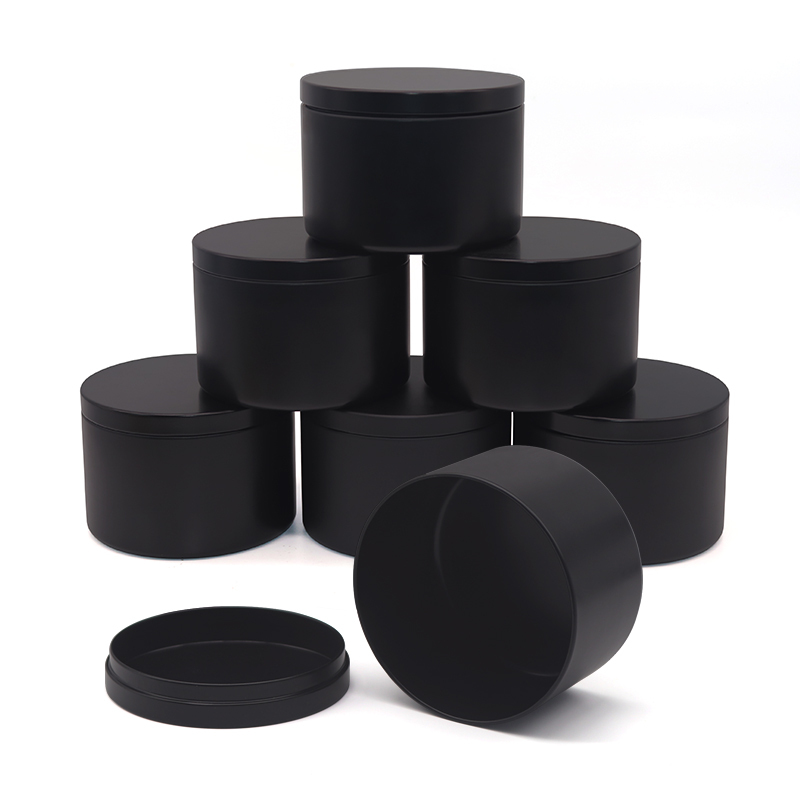 Empty Candle Tins 2oz 4oz 8oz 16oz Metal 2