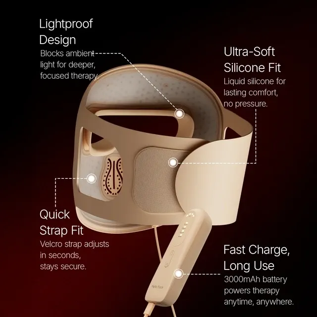 311 LED Face Mask with 4 Modes 4