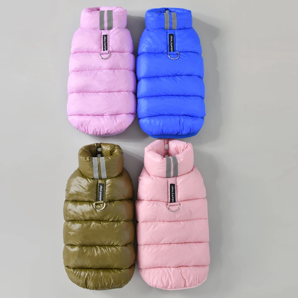 Luxuriöser Welpen-Polstermantel für Kleine und Mittelgroße Hunde Winter