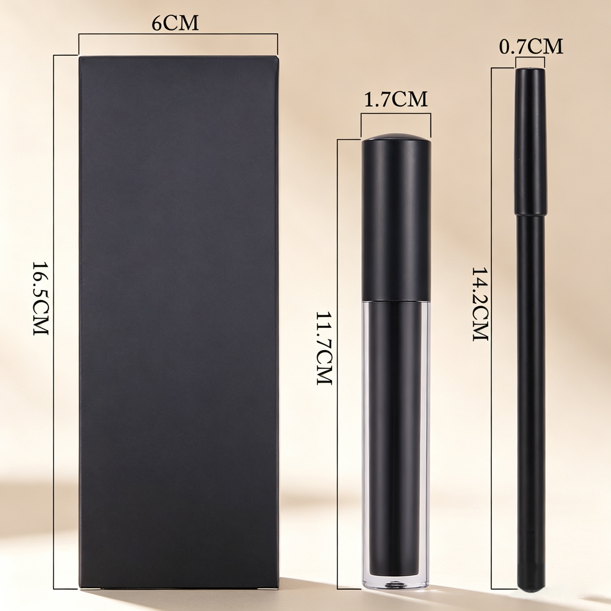 Creamy Liquid Lipstick and Lip Liner Set 4