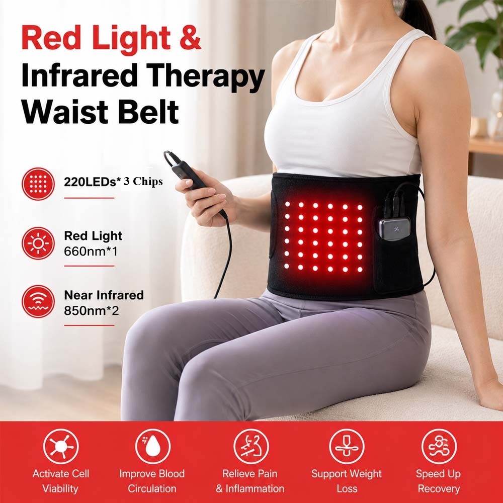 VU Professional Red Light Therapy Belt 660nm 850nm