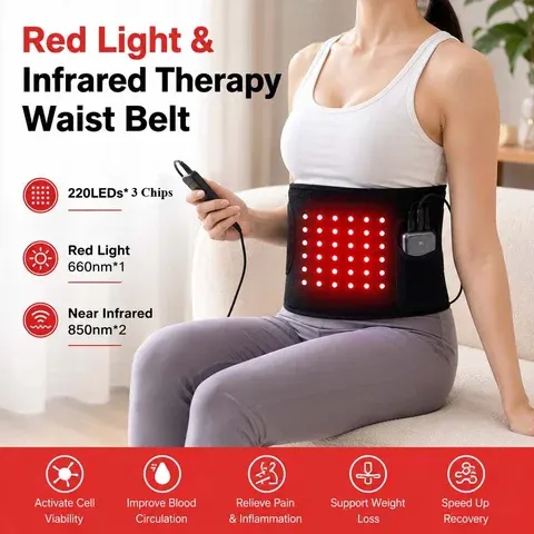 VU Professional Red Light Therapy Belt 660nm 850nm