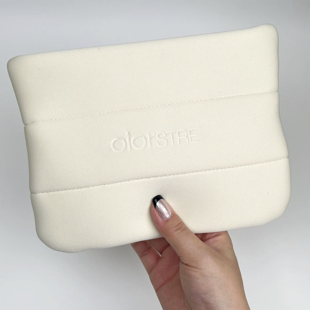 Quilted Waterproof Travel Makeup Pouch 2