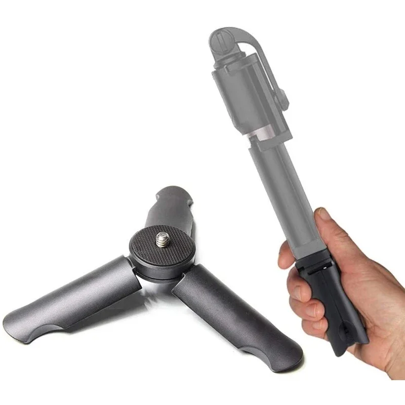 Mini Tragbares Handy-Stativ für iPhone Android Taschen-Selfie-Stick Griffhalterung 2