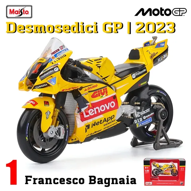 Die-Cast Motorcycle Model 4