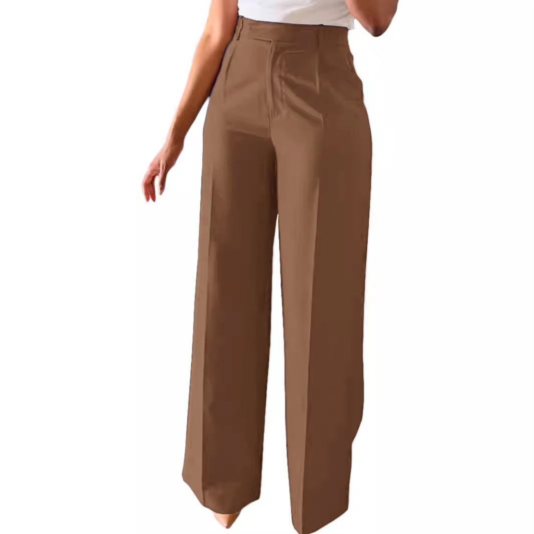 Women's High Waist Baggy Summer Pants 3
