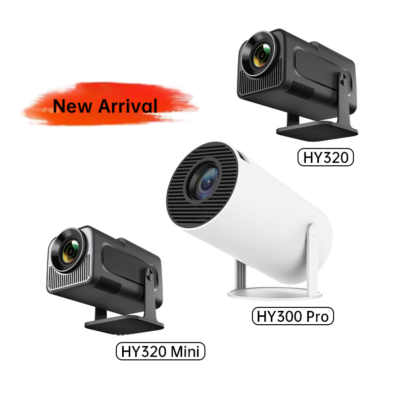 HY320 Mini Projector Portable 4K Android Video With