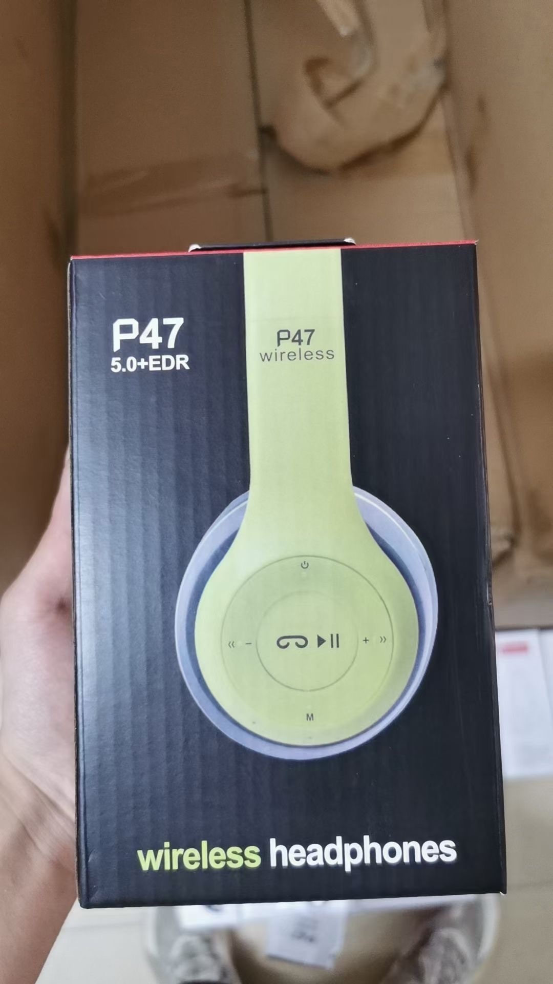 Gaming Headset Wireless Over Ear Cordless Headphones With 4