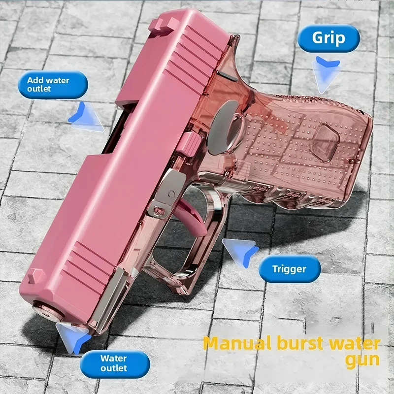 Mini Continuous-Fire Water Gun for Kids 2