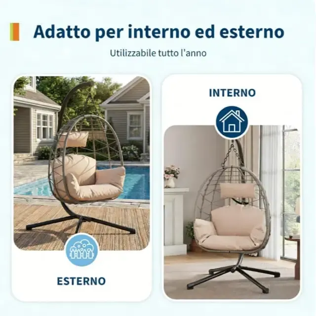 Rattan Hanging Chair 3