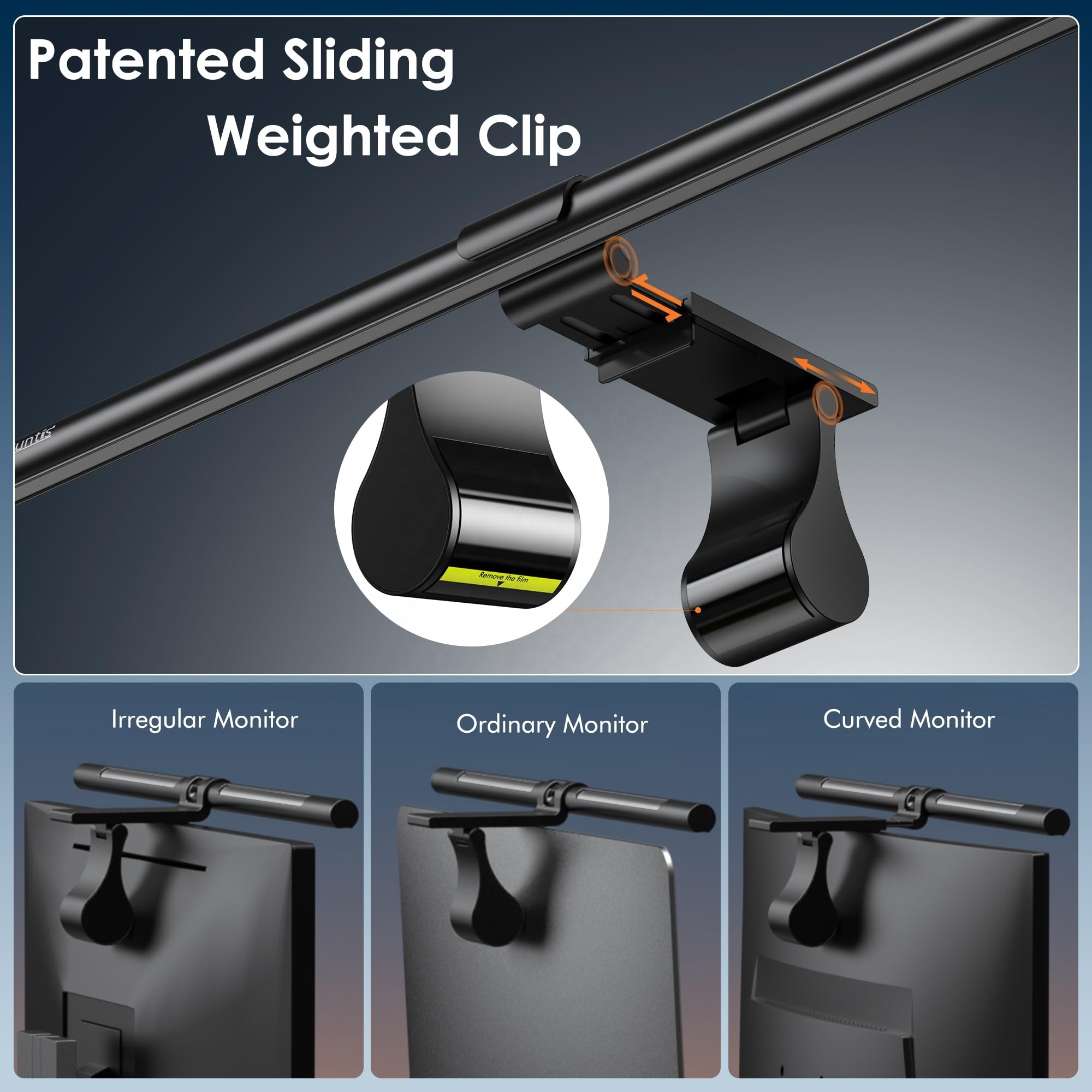 50cm LED Monitor Light Bar with Remote 4
