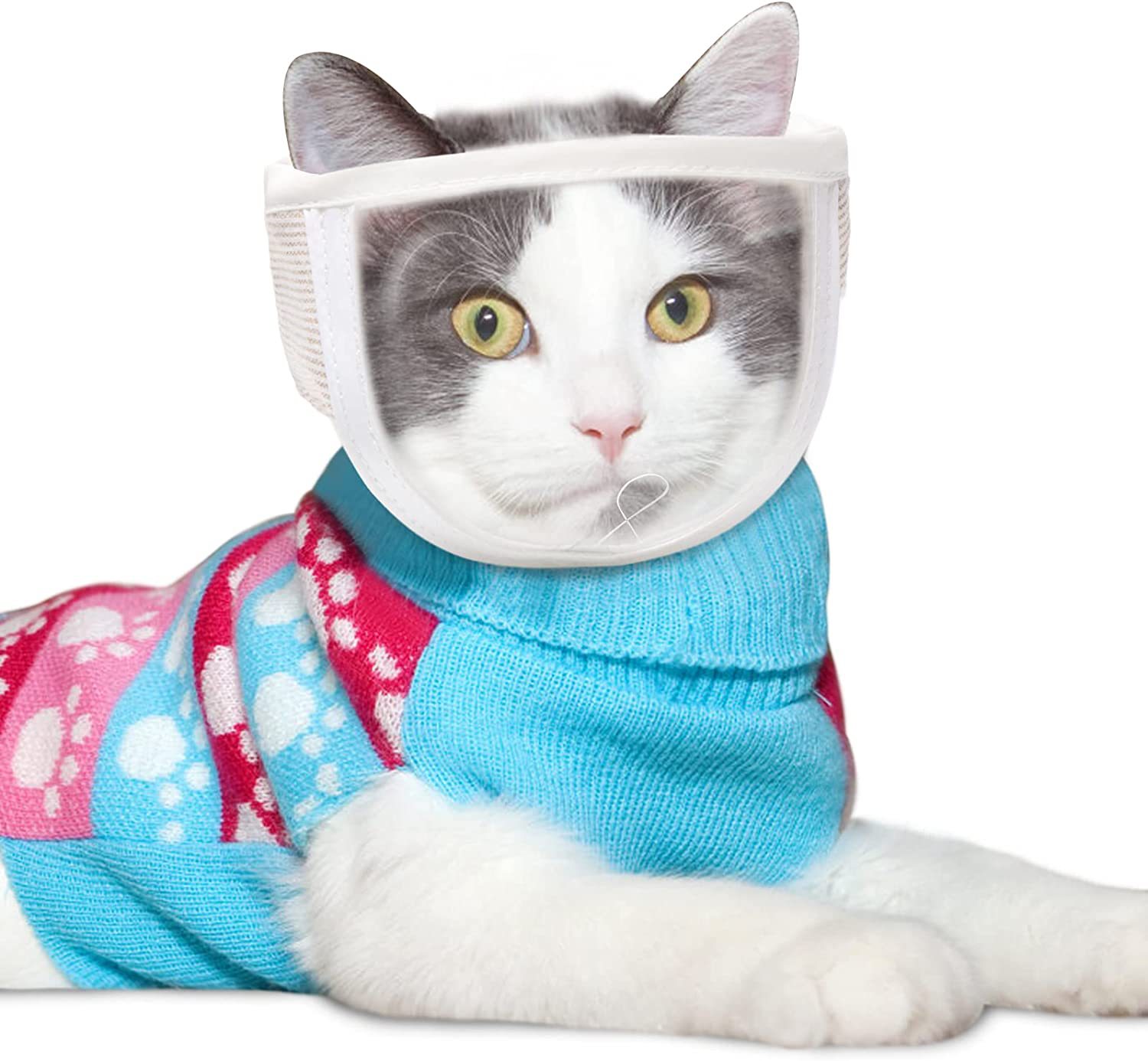 Atmungsaktiver Maulkorb für Welpen und Katzen