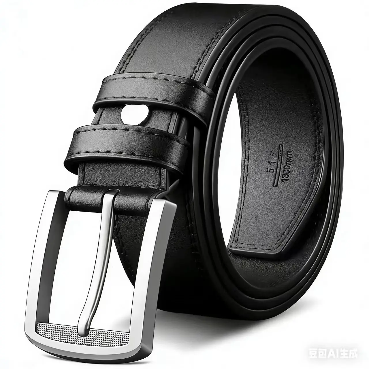 Genuine Leather Business Belt for Men 3