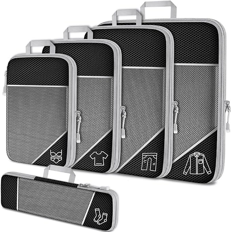 Waterproof 5-Piece Travel Compression Bag Set