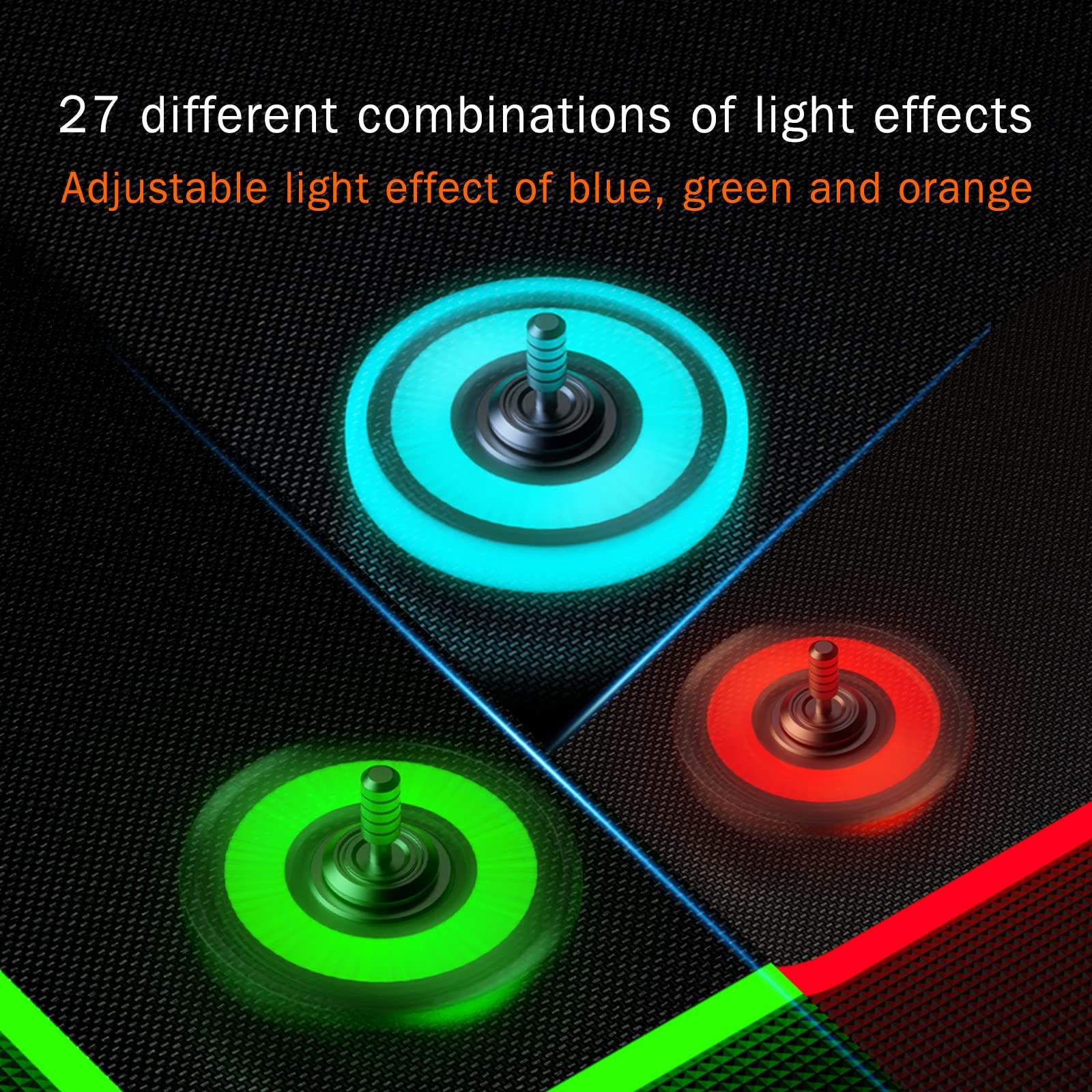 Glow-in-the-Dark Metal Fidget Spinner 3