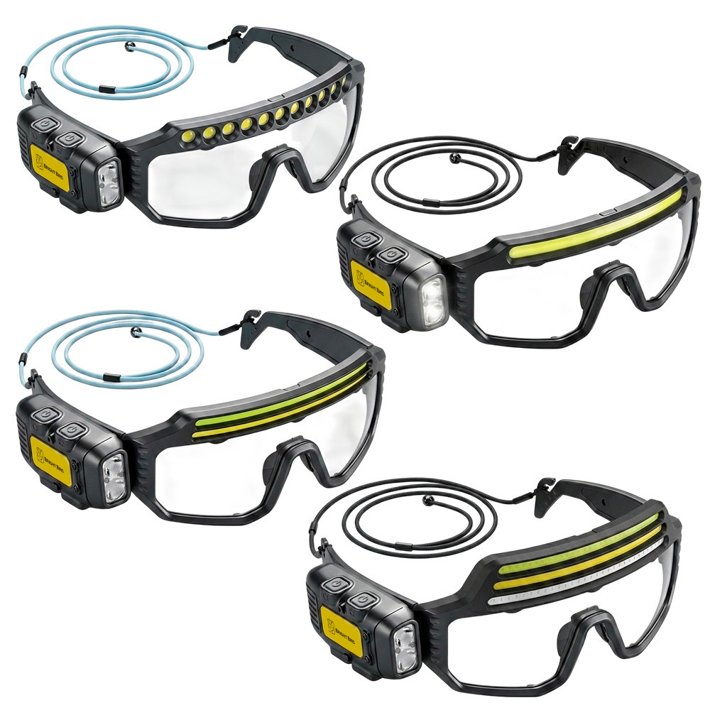 Rechargeable COB Headlamp USB-C 1200 MAh LED Headlight