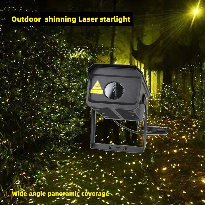 RGBW 25W Aurora Wide Angle Panoramic Starry Laser