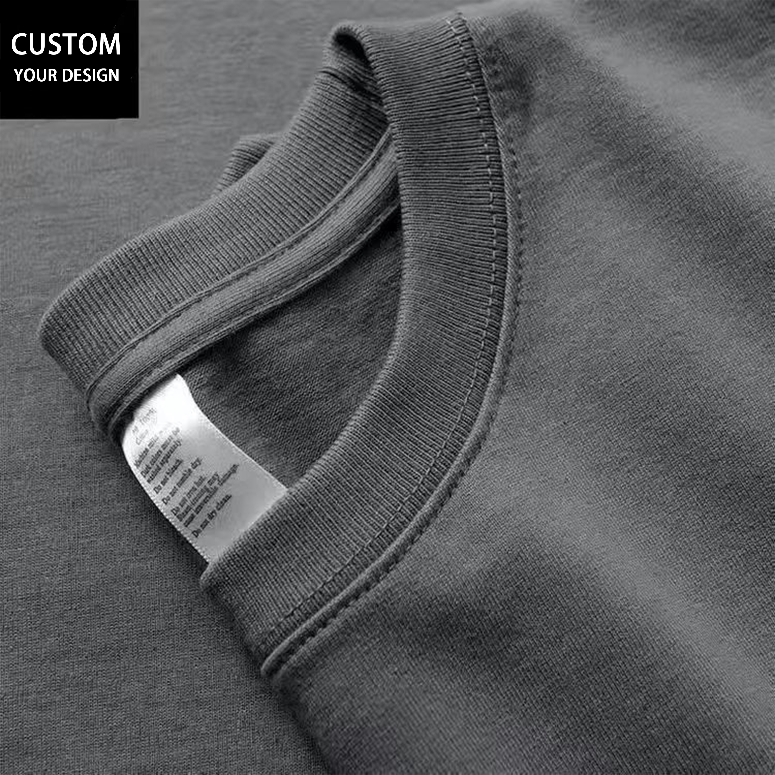 Organic Cotton Unisex Crew Neck T-Shirt 3