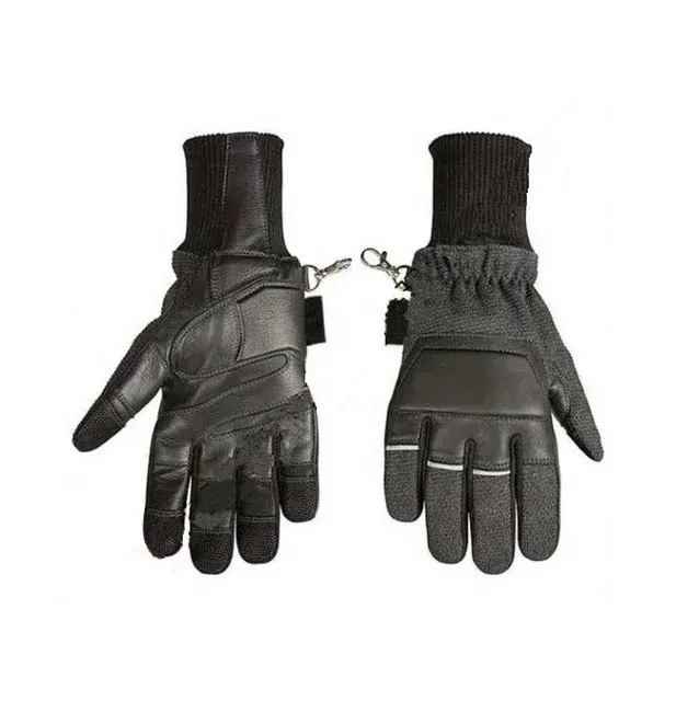 Fireproof Firefighter Leather Wrist Gloves 2