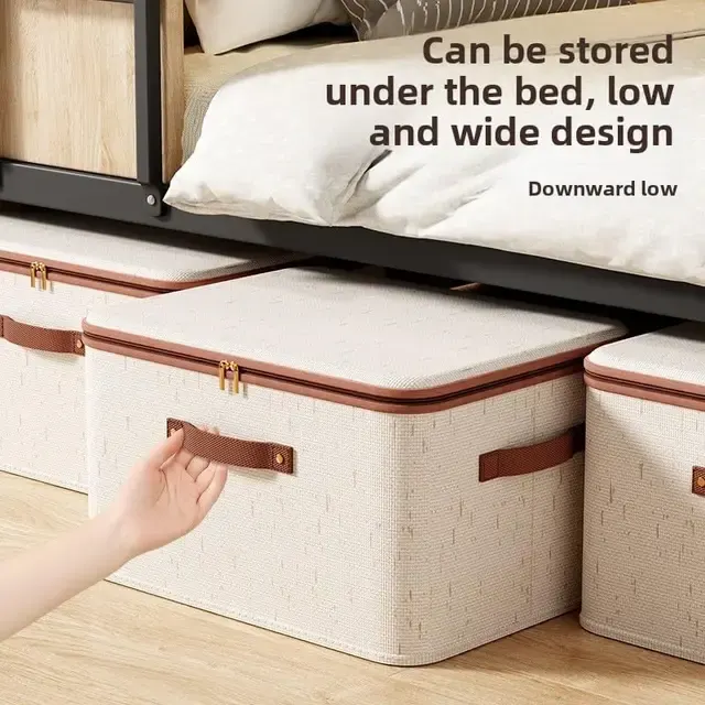 Cotton-Linen Storage Box 2