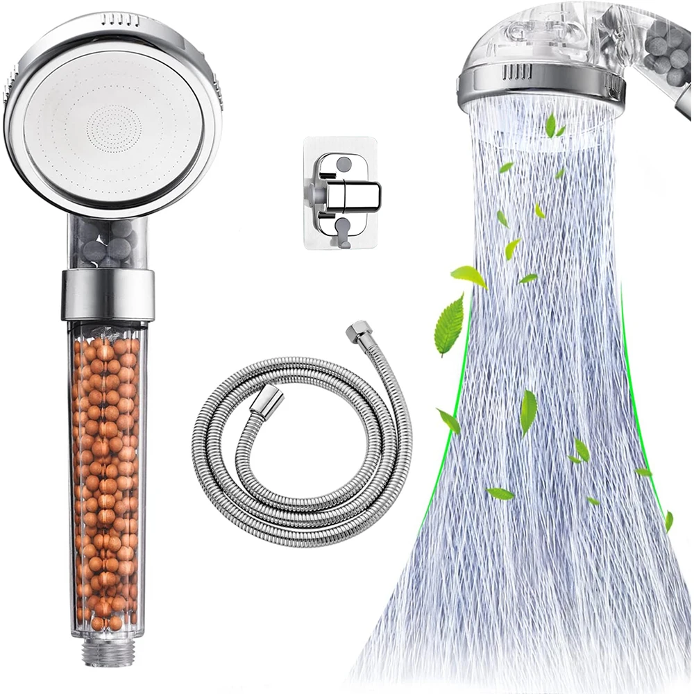 Limestone Filter ABS Shower Head 2
