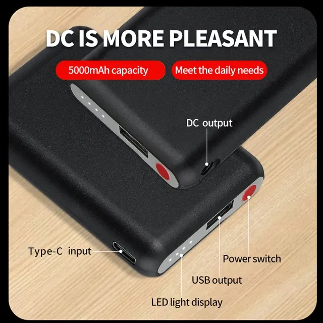 5V 5000 mAh Heated Glove Lithium-Polymer Battery 3
