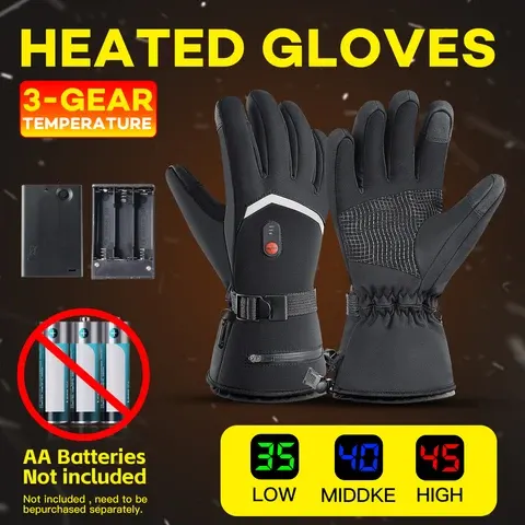 Heated Ski Gloves
