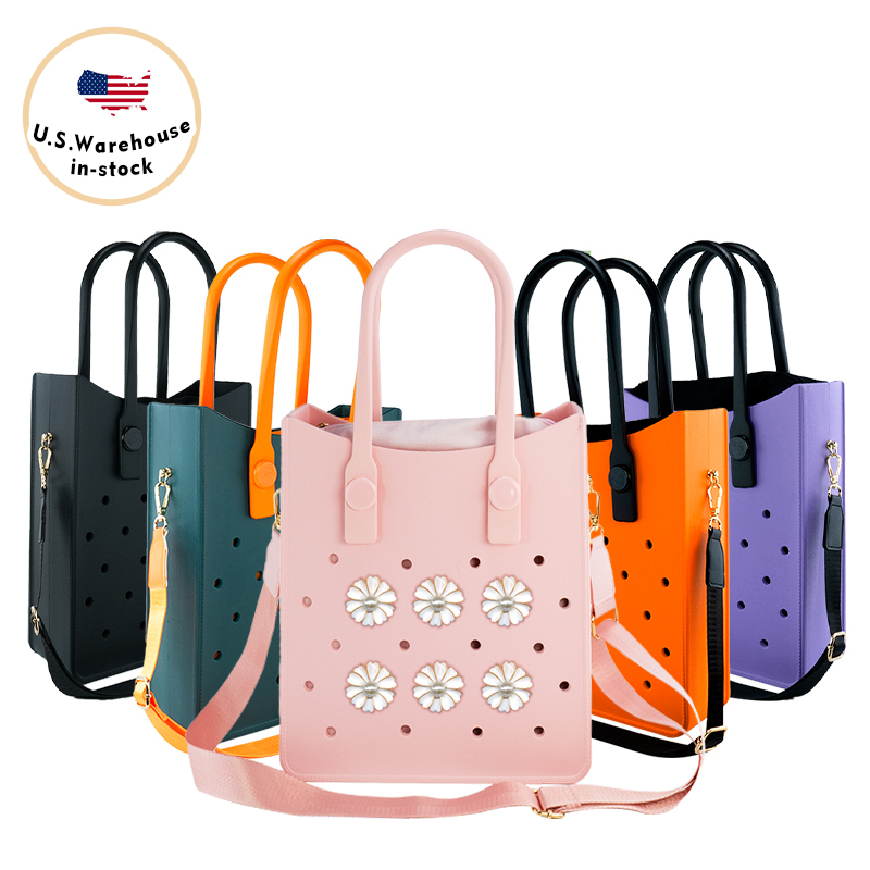Large Pink Designer Tote with Laptop Compartment 2