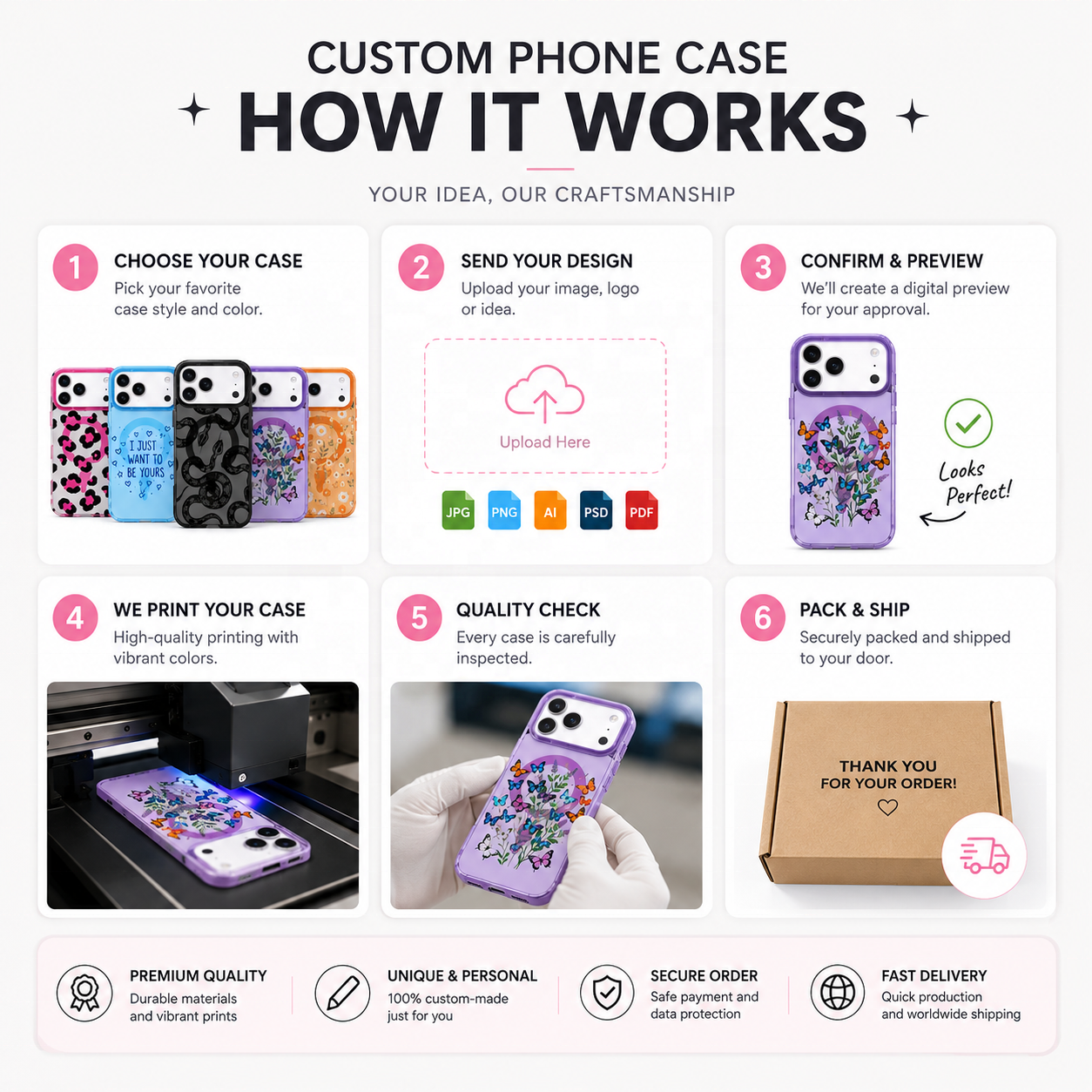 Magnetic Phone Case with Wireless Charging 4