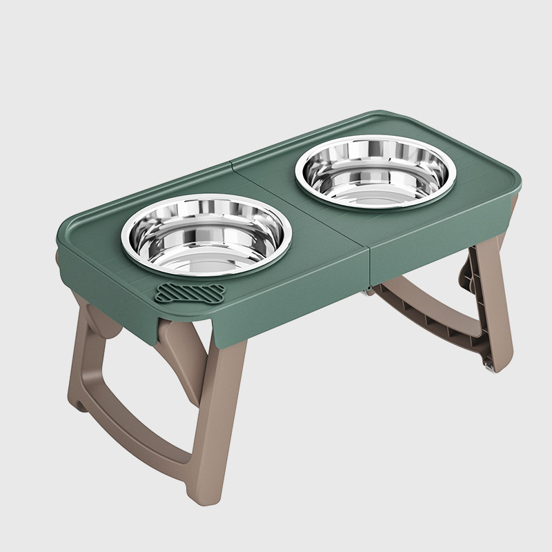 Folding Bowl For Eating High Feet Pets With