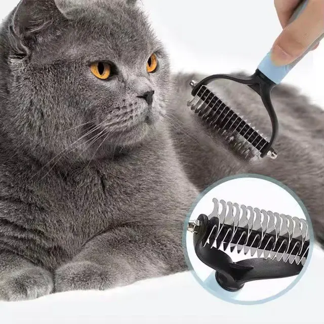 Pet Deshedding Brush 4