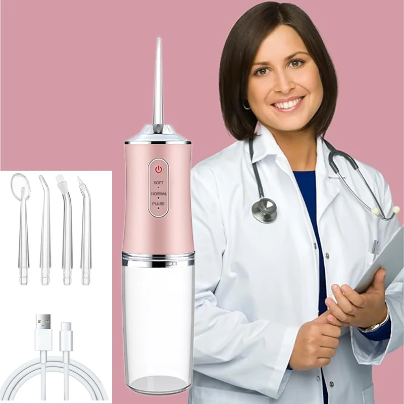 Portable USB Water Flosser, 200 ml 2